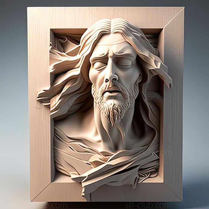 3D model st jesus (STL)